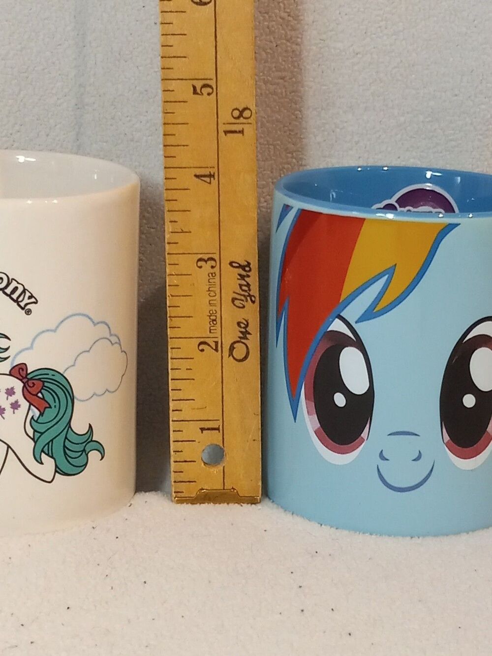 My Little Pony Mugs Bundle Lot 2013 2014 Hasbro Rainbow Dash Gusty June Rose - Picture 11 of 15